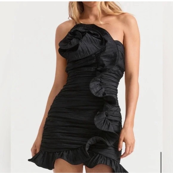 LoveShackFancy Dresses & Skirts - Loveshackfancy black mini dress